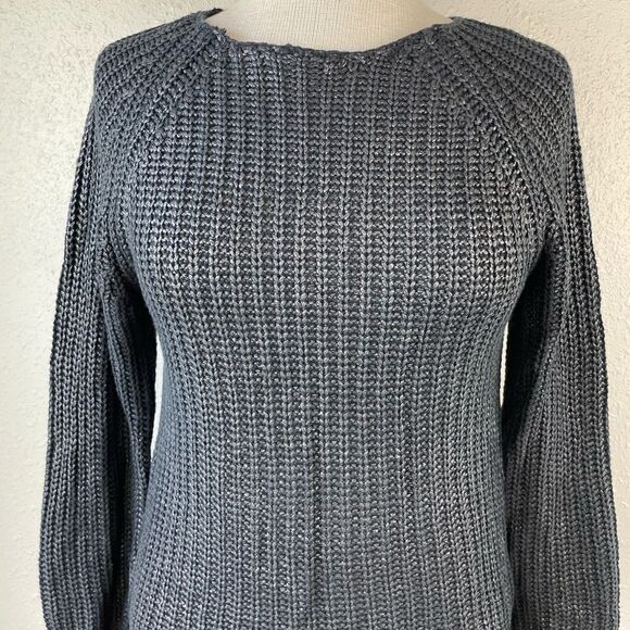 JW Style Black Sweater Size M EUC - Picture 2 of 7